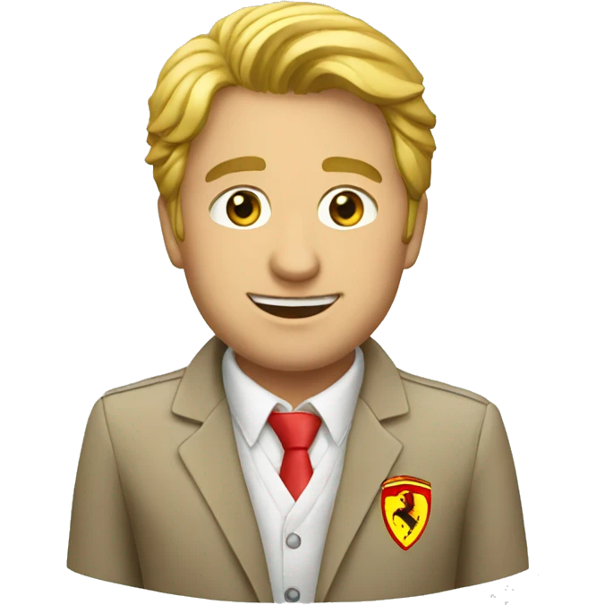 Un ferrari emoji