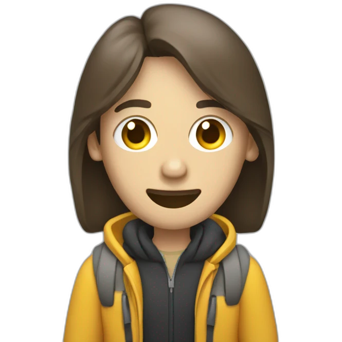 persona agarrando un celular emoji