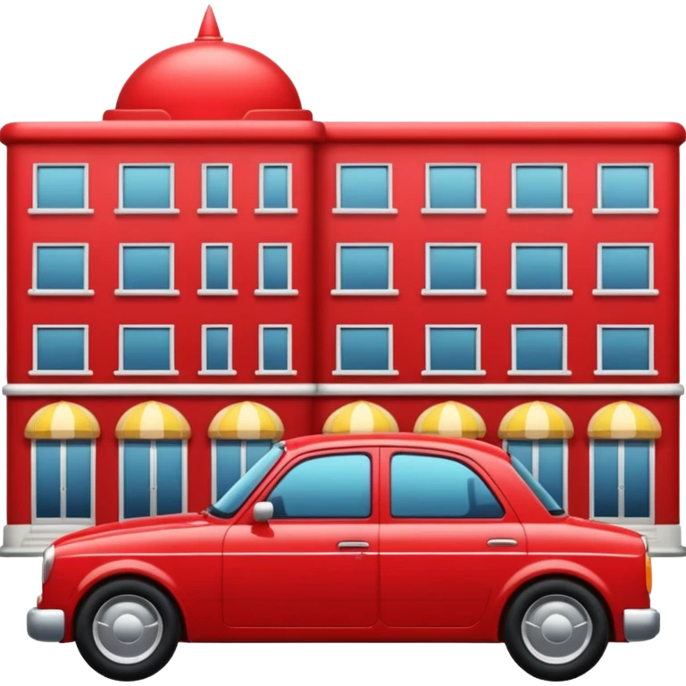 hotel car emoji