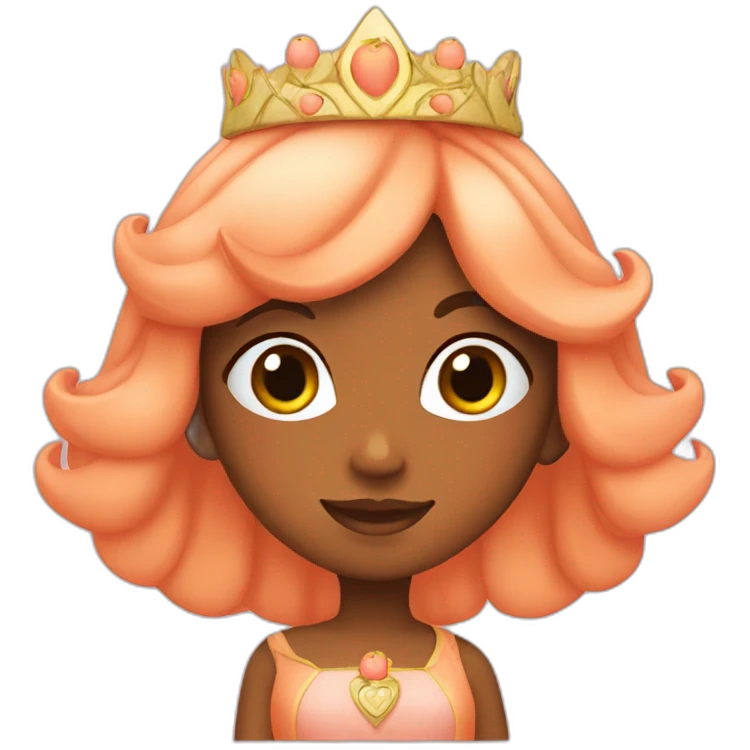 peach princess emoji