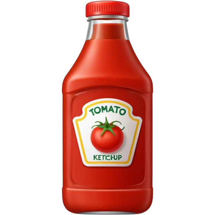 bottle tomato ketchup emoji