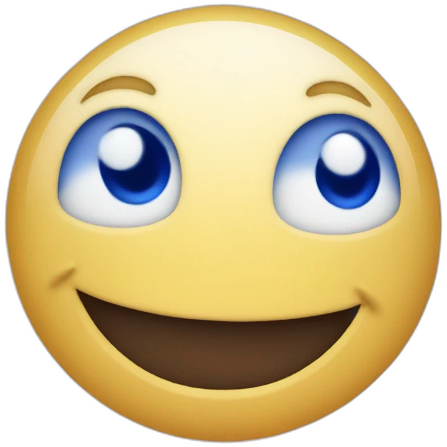 Stars with happy face emoji