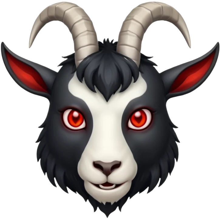 Goat evil emoji