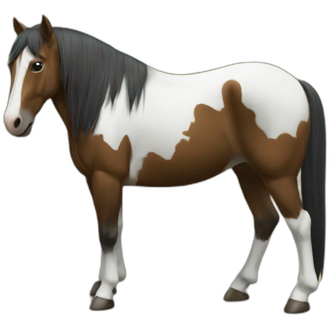 Cheval sur fourmi emoji