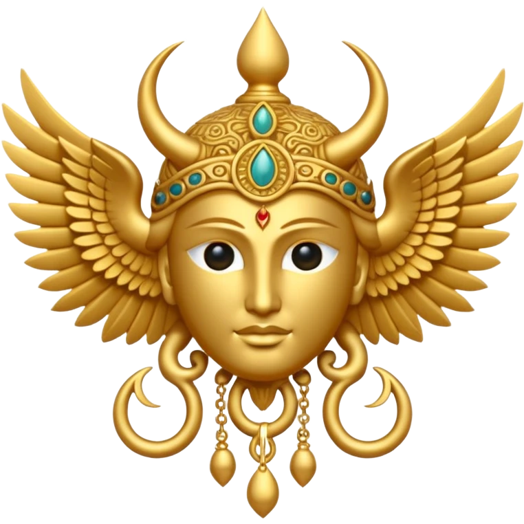 Iranian symbol of Ahura Mazda emoji