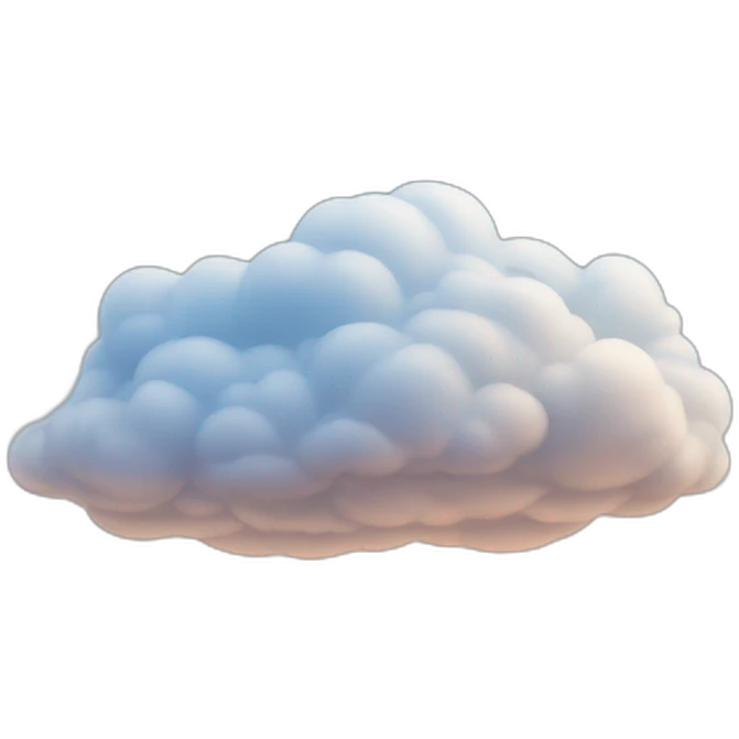 Sky and cloud emoji