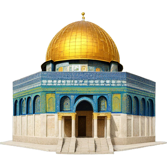 Golden Dome of the rock emoji