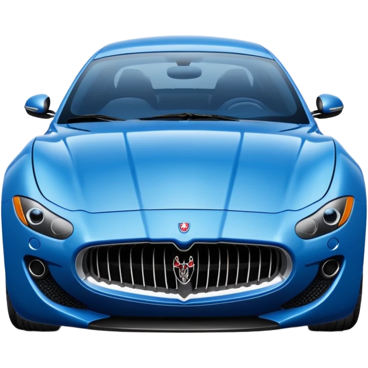 Blue Maserati emoji