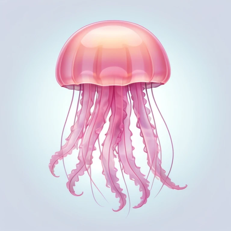 light pink jellyfish emoji
