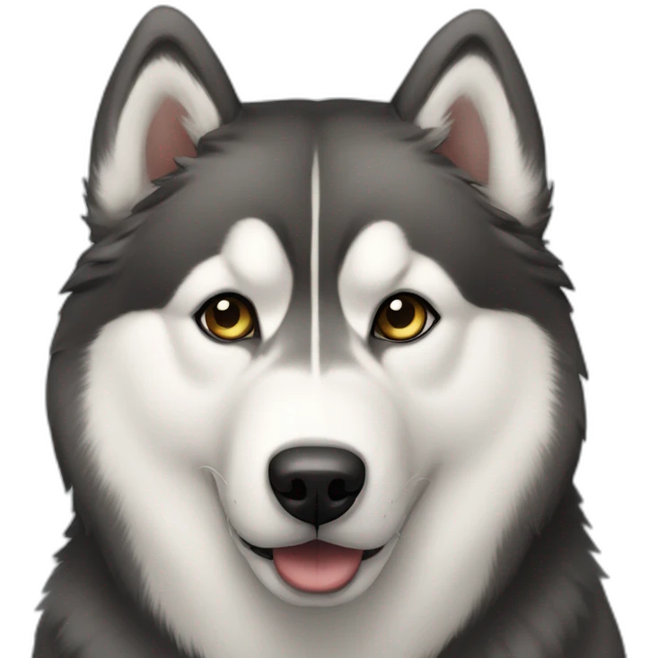 Alaskan malamute emoji