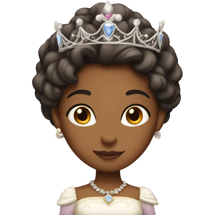 Princess and the front emoji