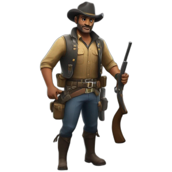 bushranger from fortnite emoji