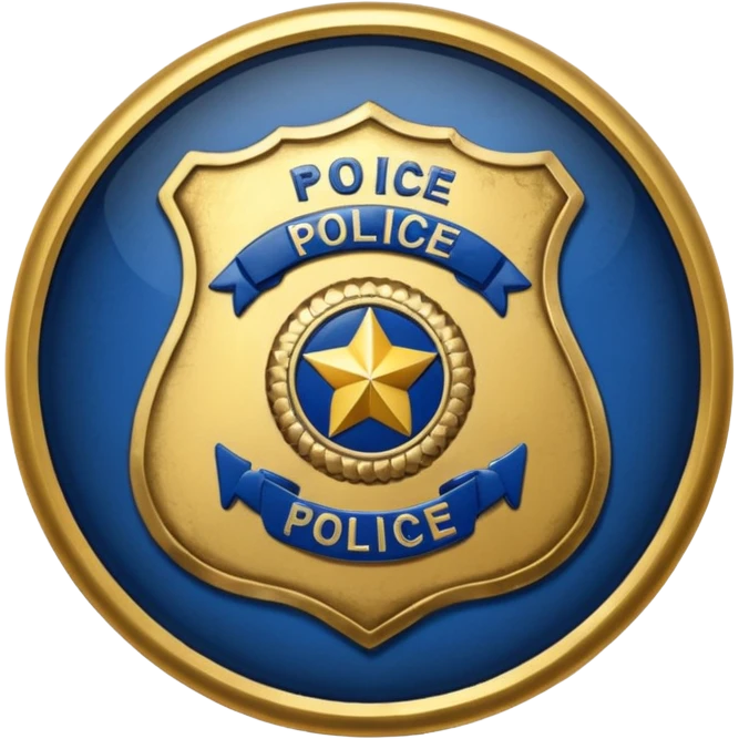  western police badge emoji