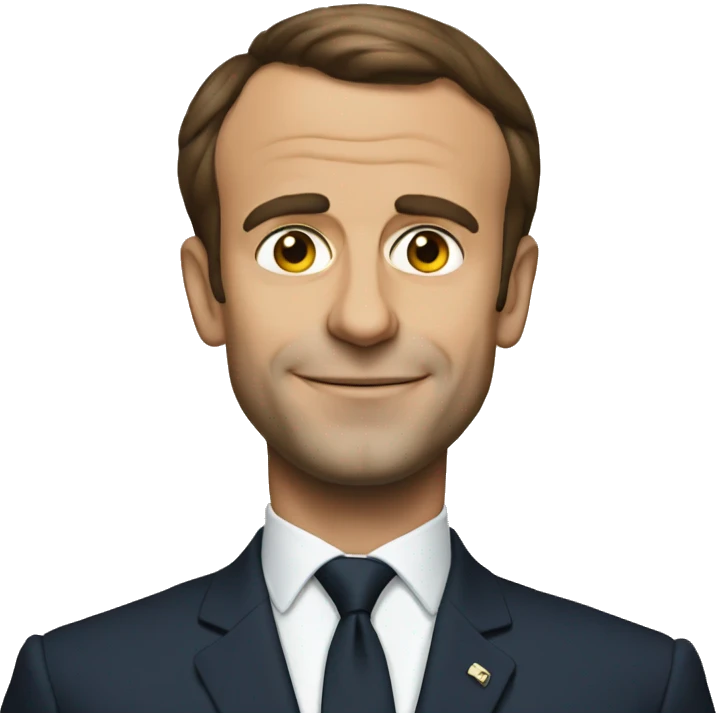 Emanuel Macron emoji