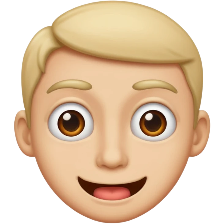 Silly face  emoji