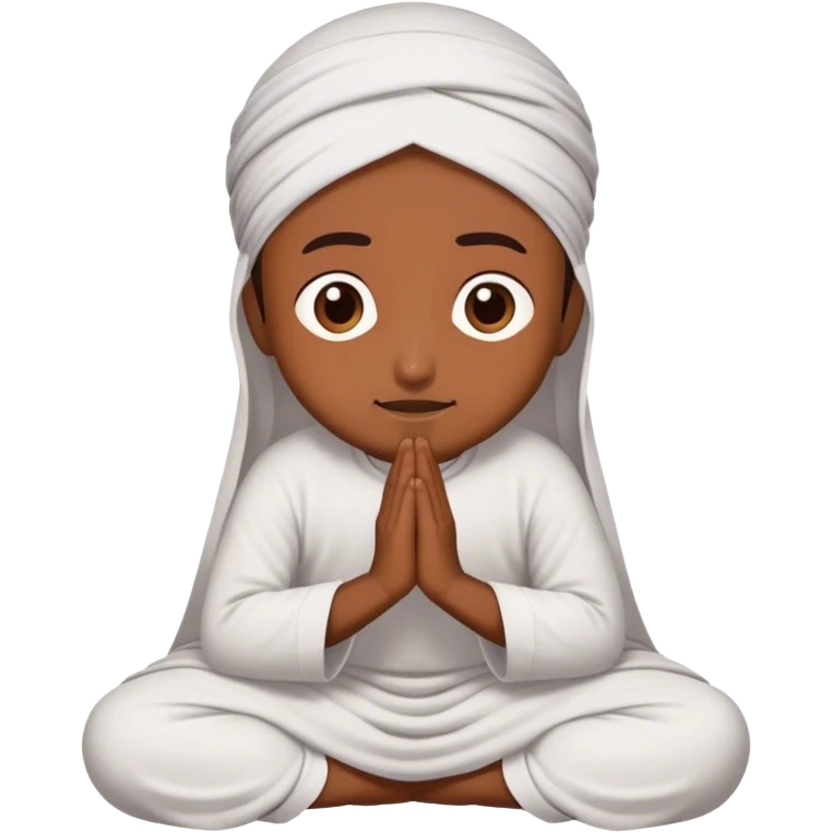 Muslim doing Sujood emoji
