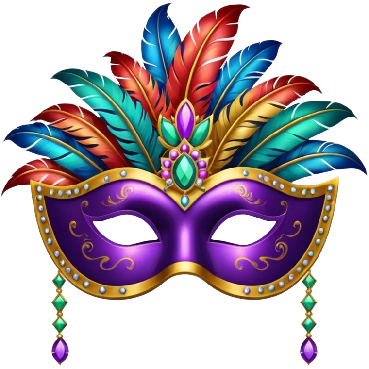 karnaval maskeleri emoji