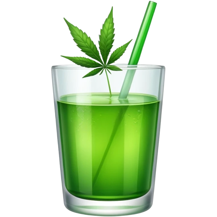 weed beverage emoji