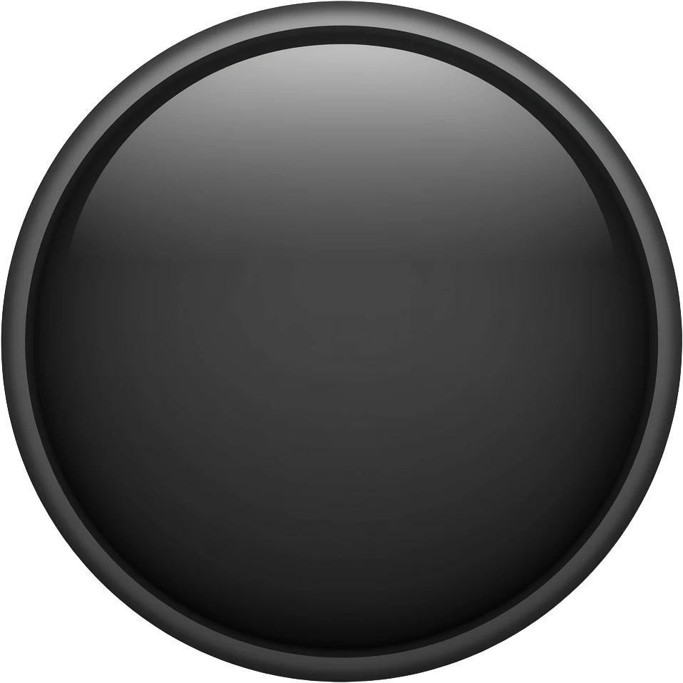 black circle emoji