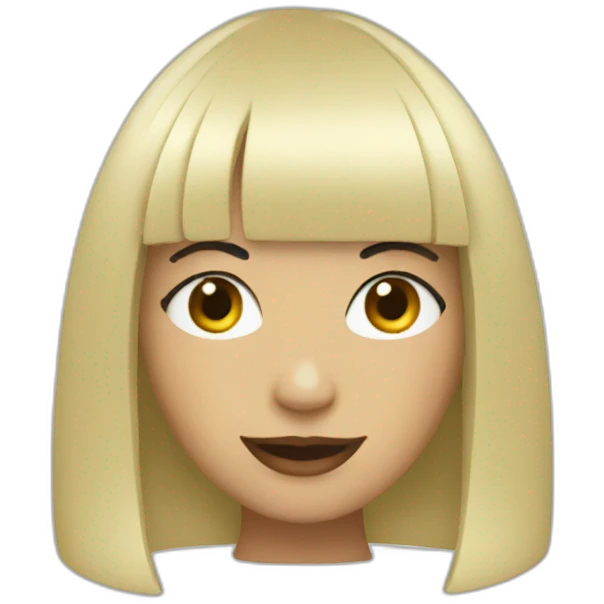 Sia  emoji