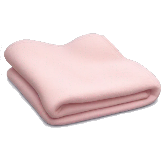 Light pink blanket folded  emoji