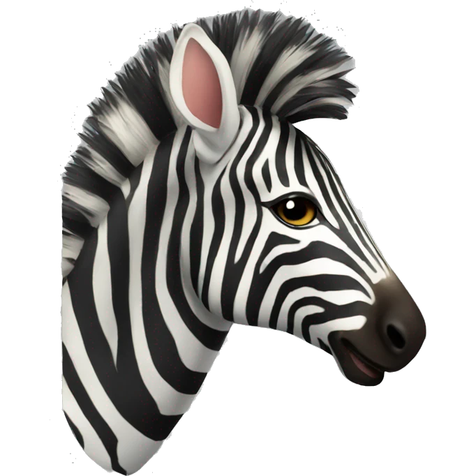 fast zebra funny emoji