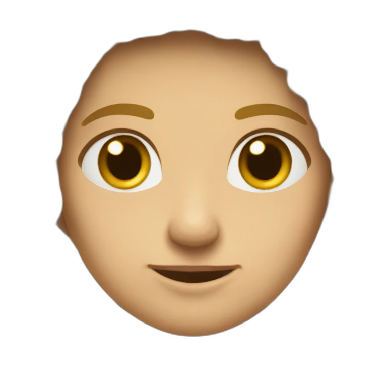 tete sur le coté emoji