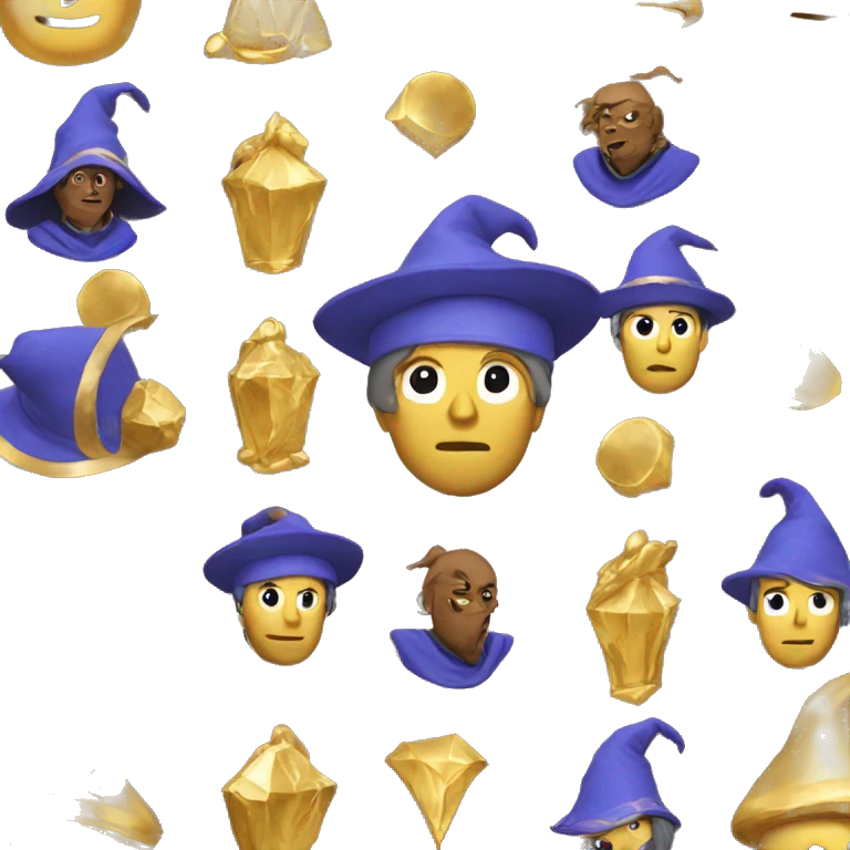 a gold mage emoji