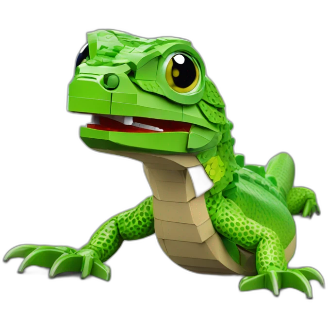 Lezard Lego emoji