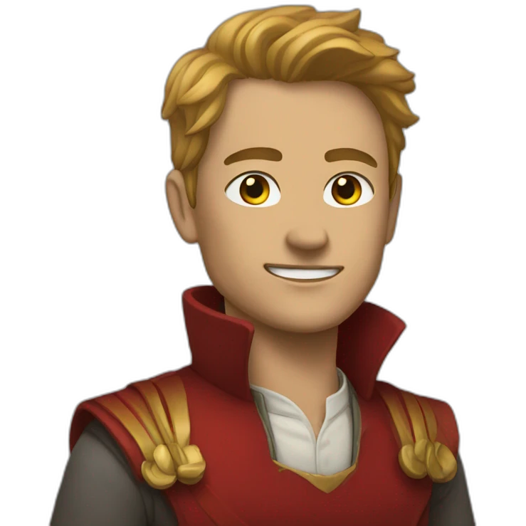 red rising emoji
