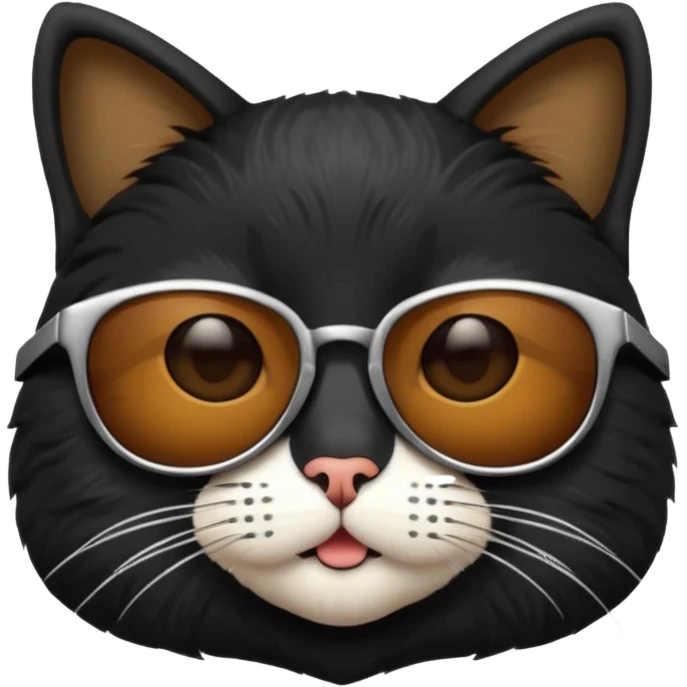 Cat wearing sunglasses emoji