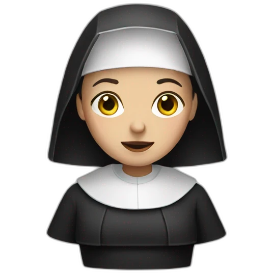 The nun  emoji