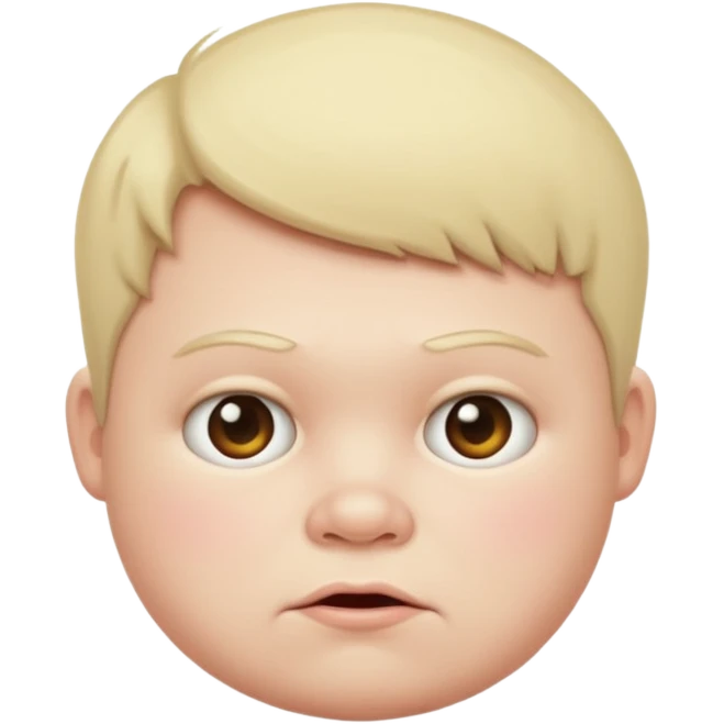 short fat ugly kid emoji