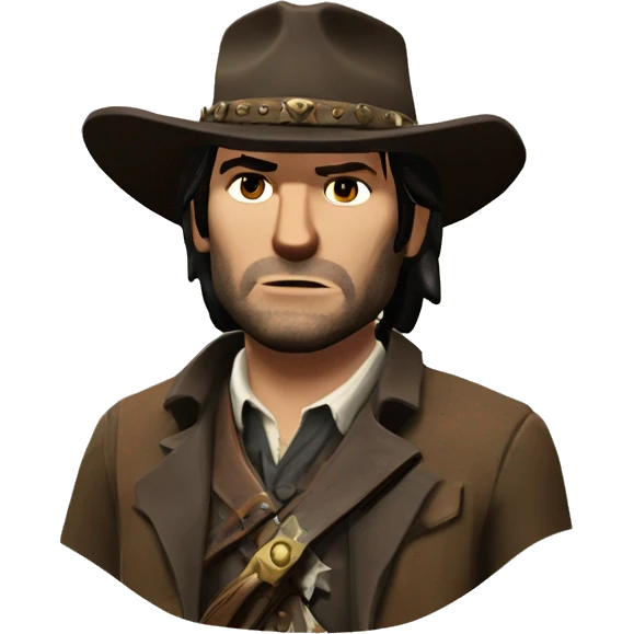 John marston from red dead redemption emoji
