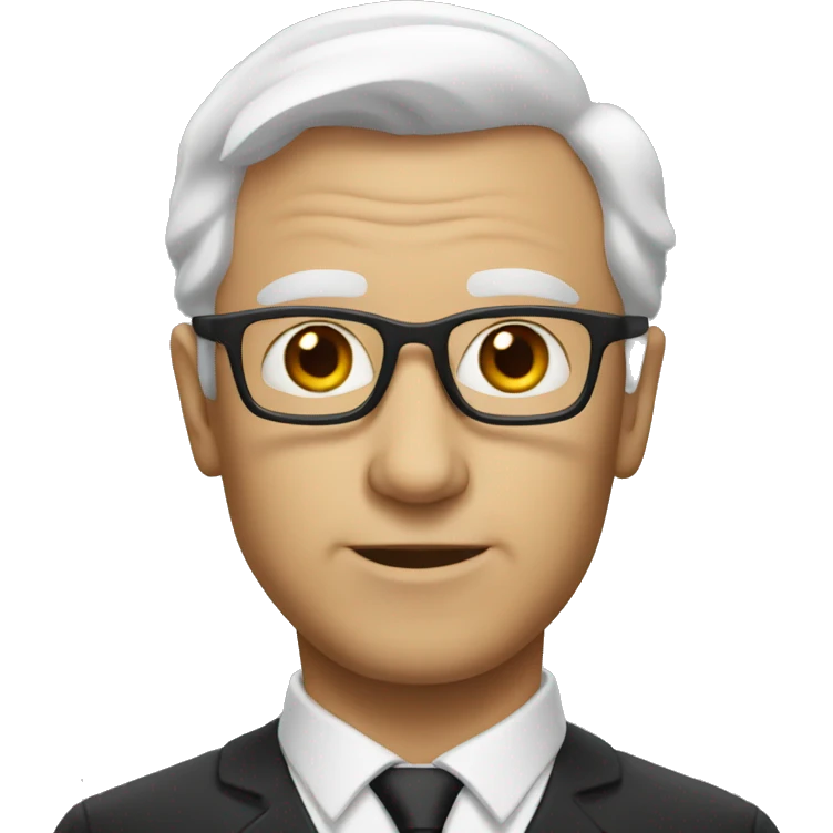 white gentleman emoji