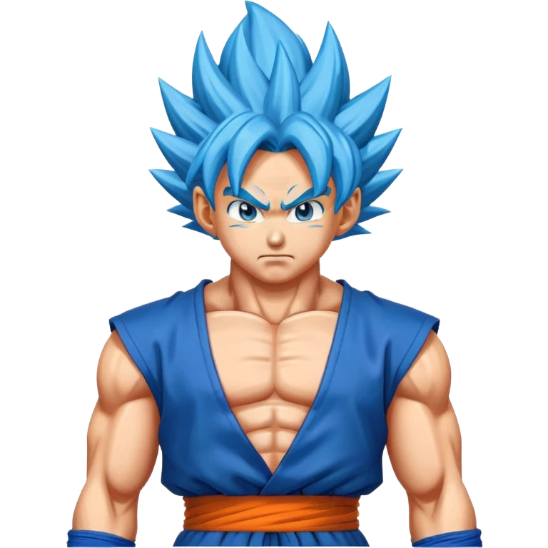 Goku super saiyan blue emoji