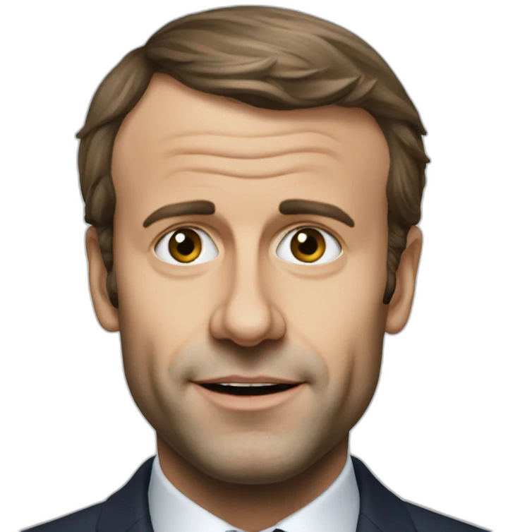 Emanuel Macron emoji