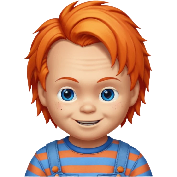 Un emojin de chuky emoji