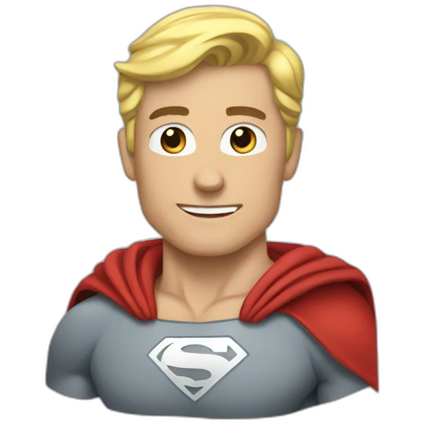 Super man emoji