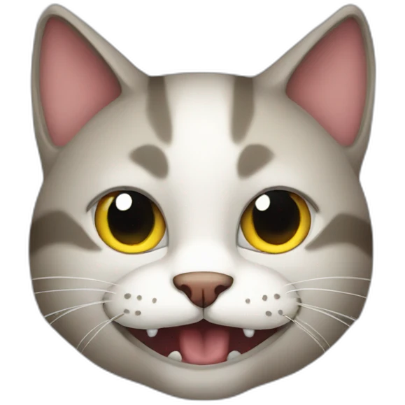 Evil cat emoji
