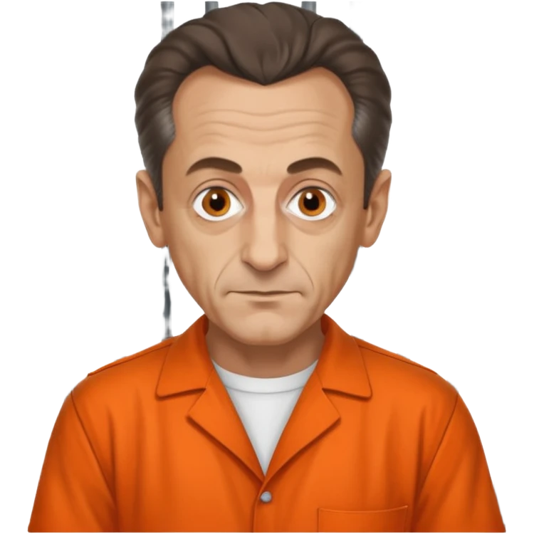 Nicolas sarkozy en prison  emoji