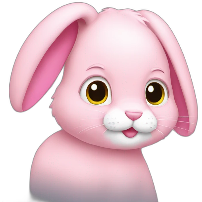 Pink rabbit Harry Styles emoji