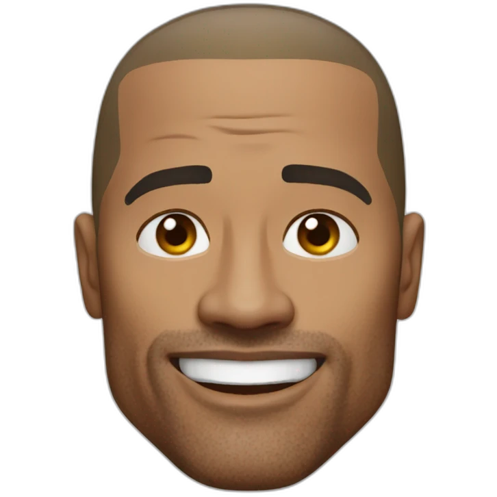 Dwayne Johnson emoji