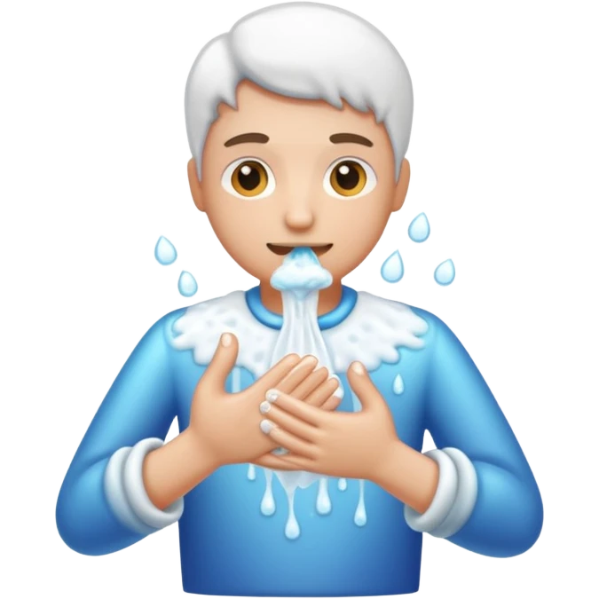 Washing hands emoji