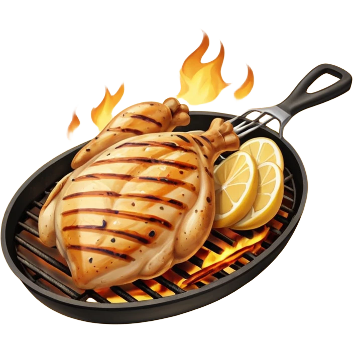 one Grilled Chicken breast emoji