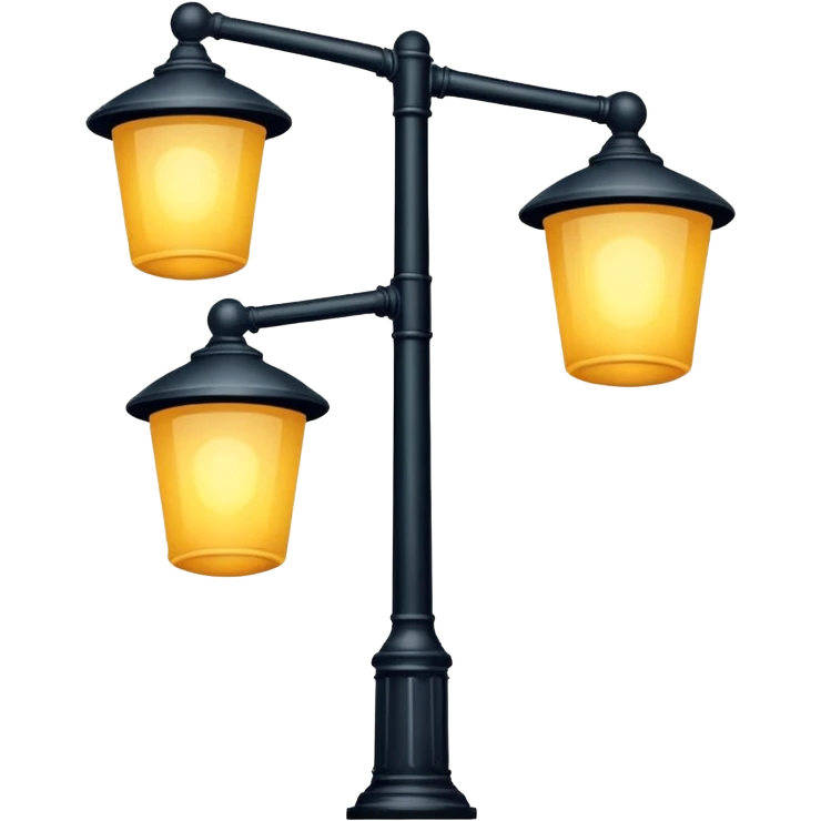 streetlights, America emoji
