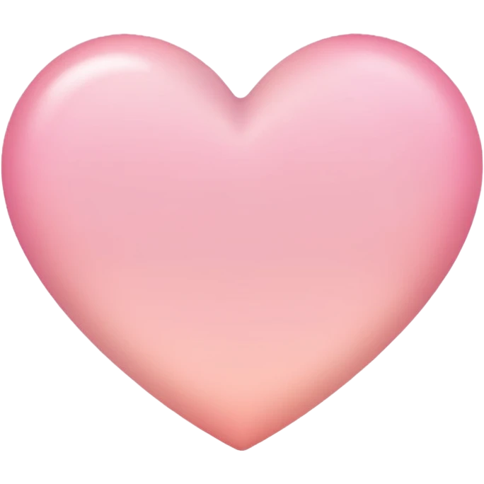 Cœur pastel emoji