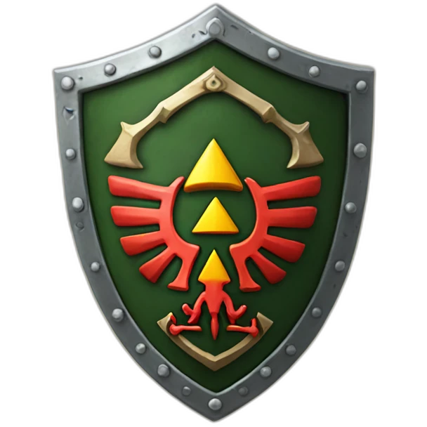 Hylian shield emoji