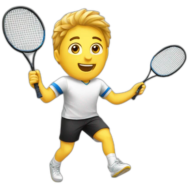 Joueur Badminton Emoji AI Emoji Generator