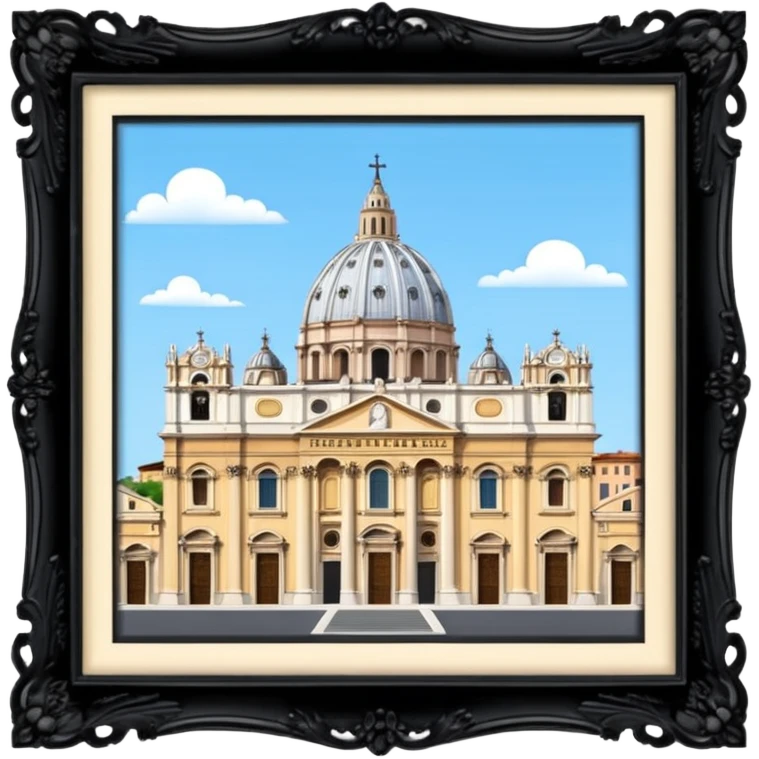 saint peter's church rome no frame emoji
